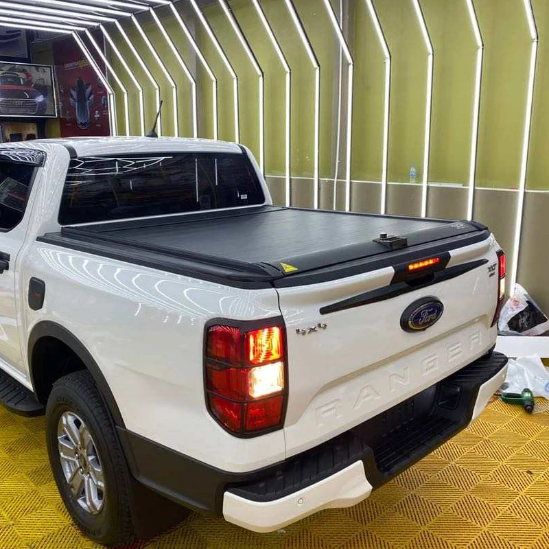 

Roller shutter lid pickup truck bed tonneau cover for vw amarok NP300 NAVARA Frontier ford ranger raptor Hilux Revo Vigo