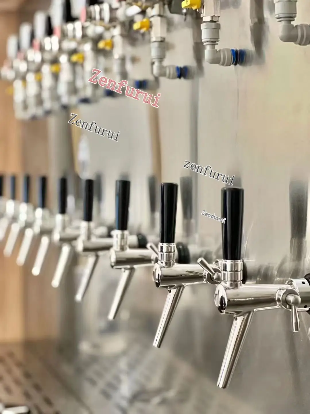 

304 Stainless Steel Craft Beer Faucet Foreshots Beer Wall Macro Foreshots Adjustable Defoaming Draught Beer Machine Faucet