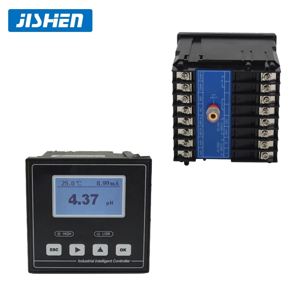 

Online Ph Controller Hydroponics 4-20ma Digital Price Industrial Hydroponic Liquid Orp Ph Meter Price 20ma Supplier Ph Tester