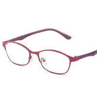 anti blue light reading glasses women pink purple full frame presbyopia computer glasses prescription eyewear diopter 0 to 4 0