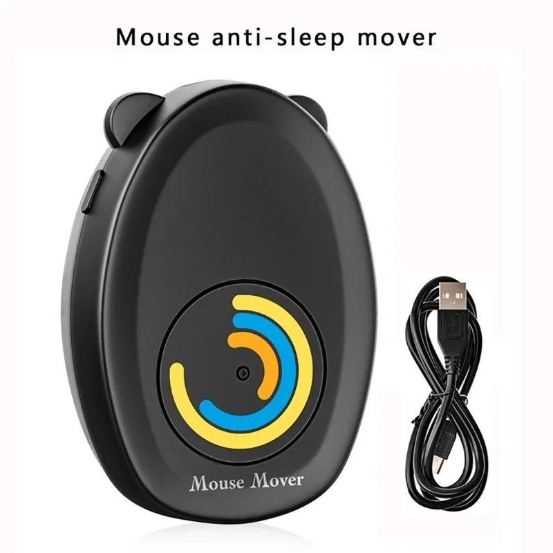 

Computer Virtual Mouse Mover Jiggler Mouse Automatic Keep PC Screen Active Wiggler Shaker with Drive Free USB Cable