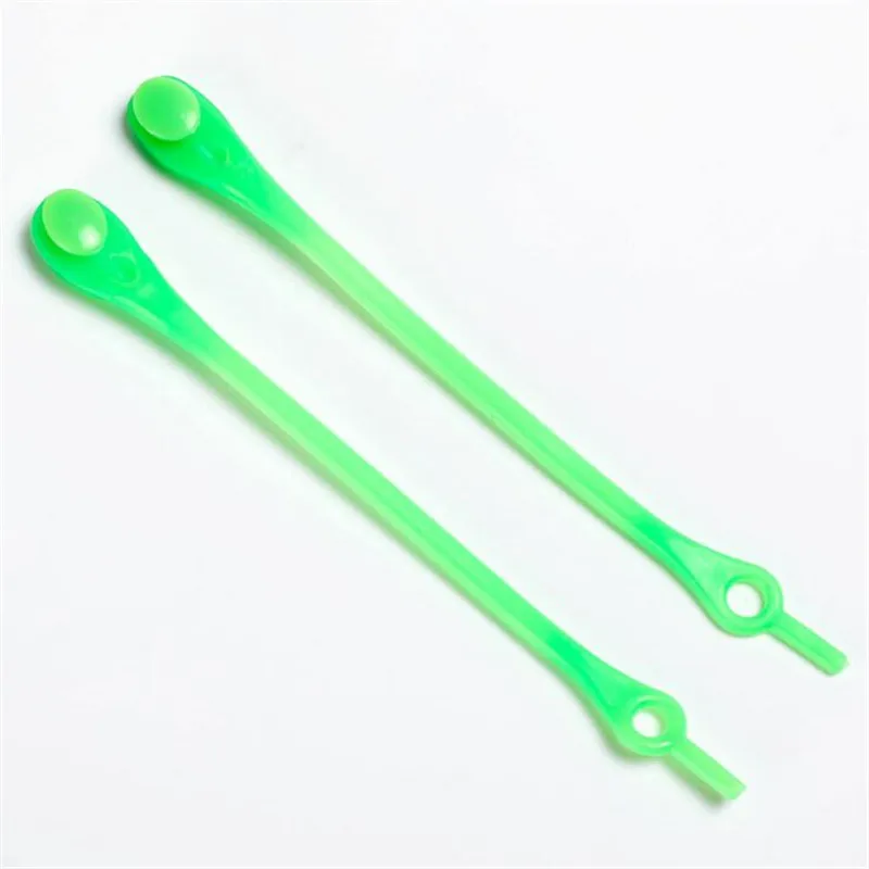 12pcs Silicone Shoelaces Round Elastic Shoe Laces Safty No Tie Shoelace For Men Women children All Sneakers Fit Strap Shoe Laces