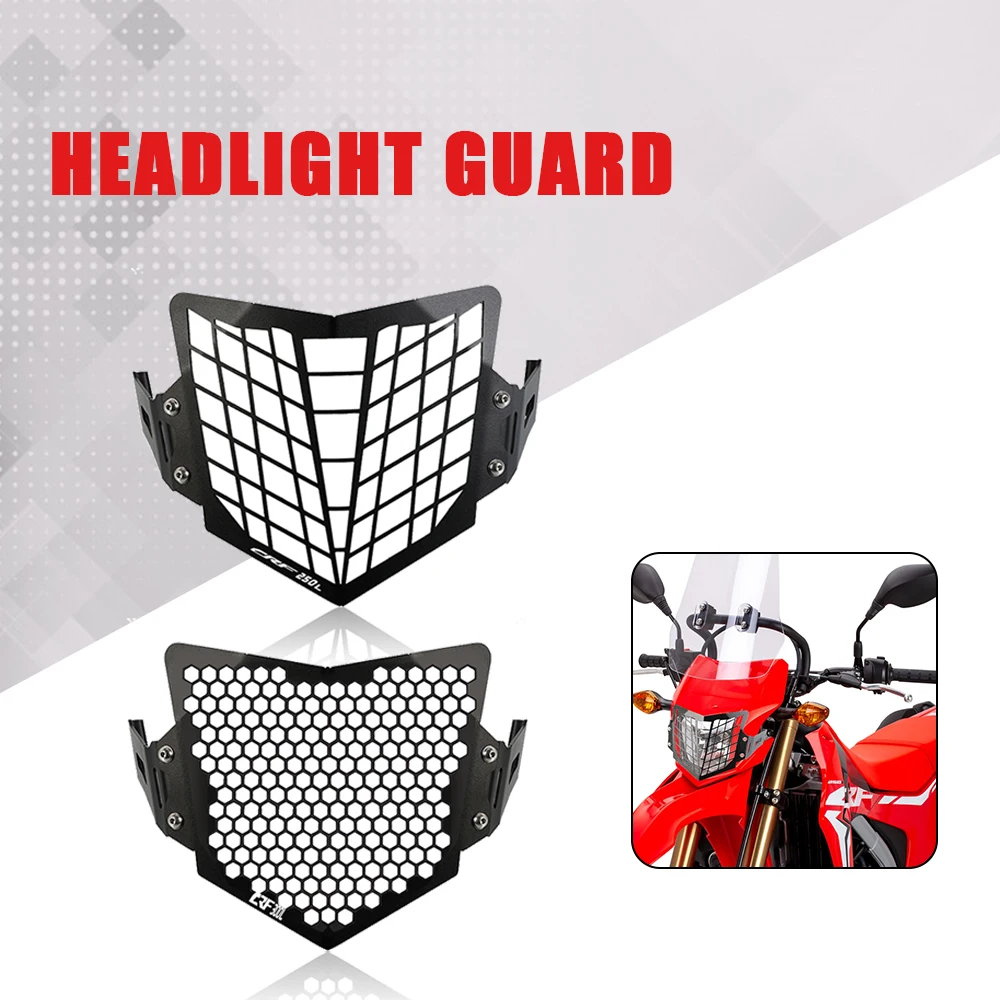 

Защитная накладка на переднюю фару мотоцикла, защитная накладка на решетку для Honda CRF250L, CRF250M, CRF300L, CRF250, L/M, CRF, 300L, 2016-2023, 2022, 2021, 2020