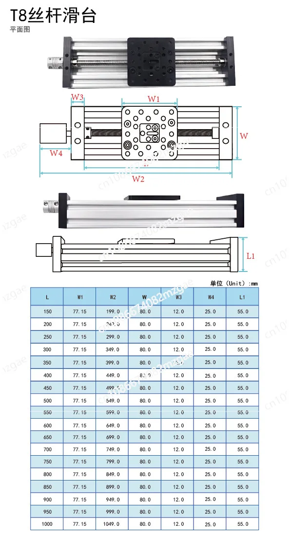 3D-принтер Openbuilds T8 Series спиральный ползунок 4080U гравировальный станок с
