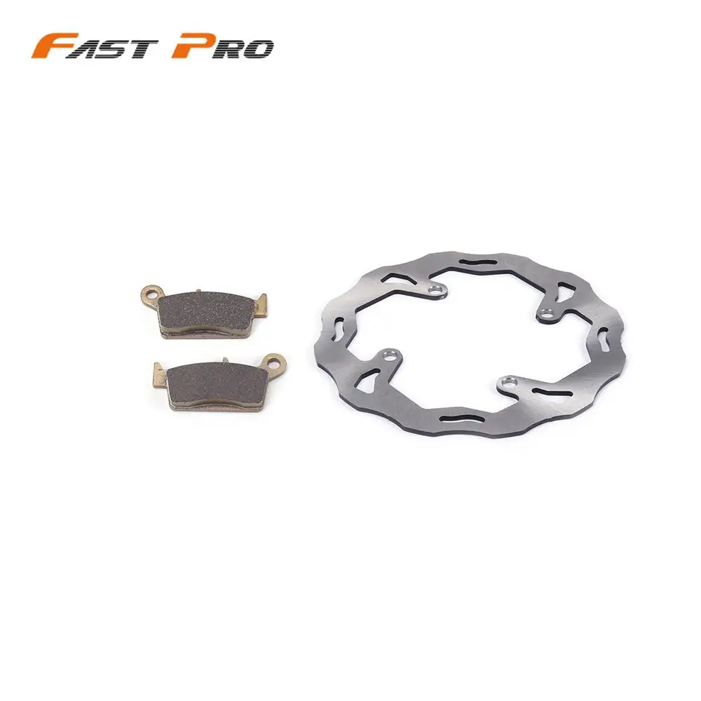 

Motorcycle 240mm Rear Brake Disc Rotor and Rear Brake Pads For kawasaki KX125 2003-2005 KX250 2003-2005 KX 125 250
