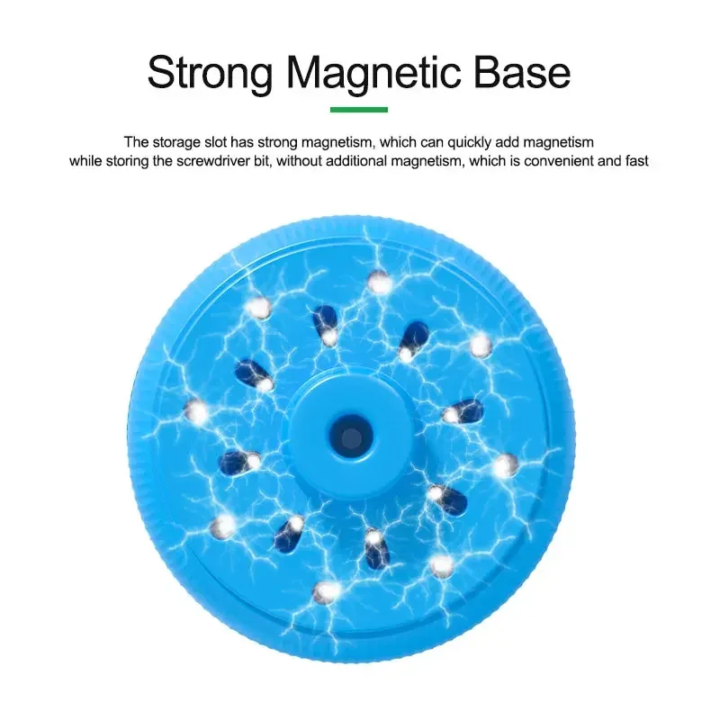RELIFE RL-078 Многофункциональная отвертка Пинцет Ящик для хранения Поворотная
