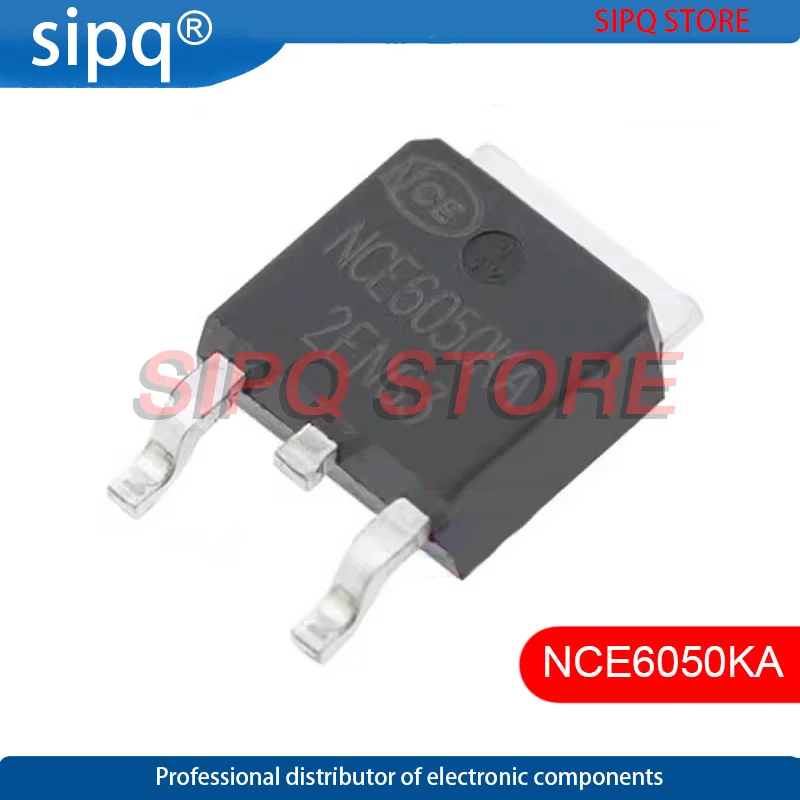 10 шт., N-канальный МОП-транзистор NCE6050KA 60 в TO-252-2(DPAK)