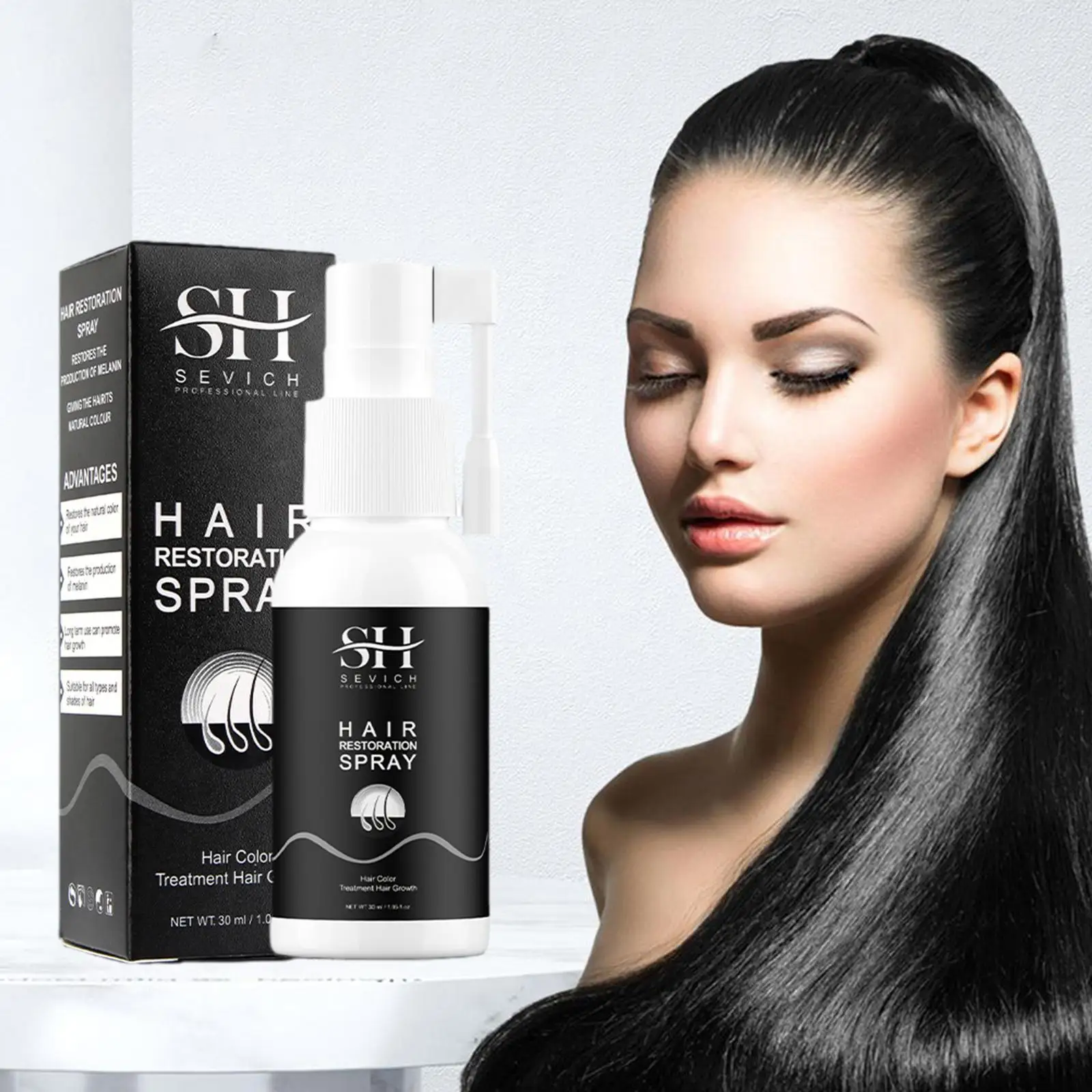 2023 Сыворотка для роста волос против выпадения Alopecia жидкость истончения