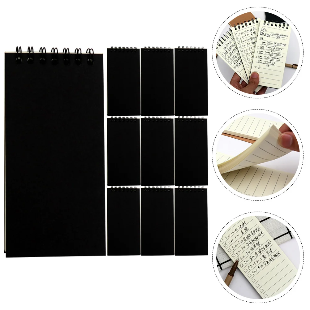 

10pcs Pocket Memo Notepad Password Note Pad Small Notebook Portable Memo Pad