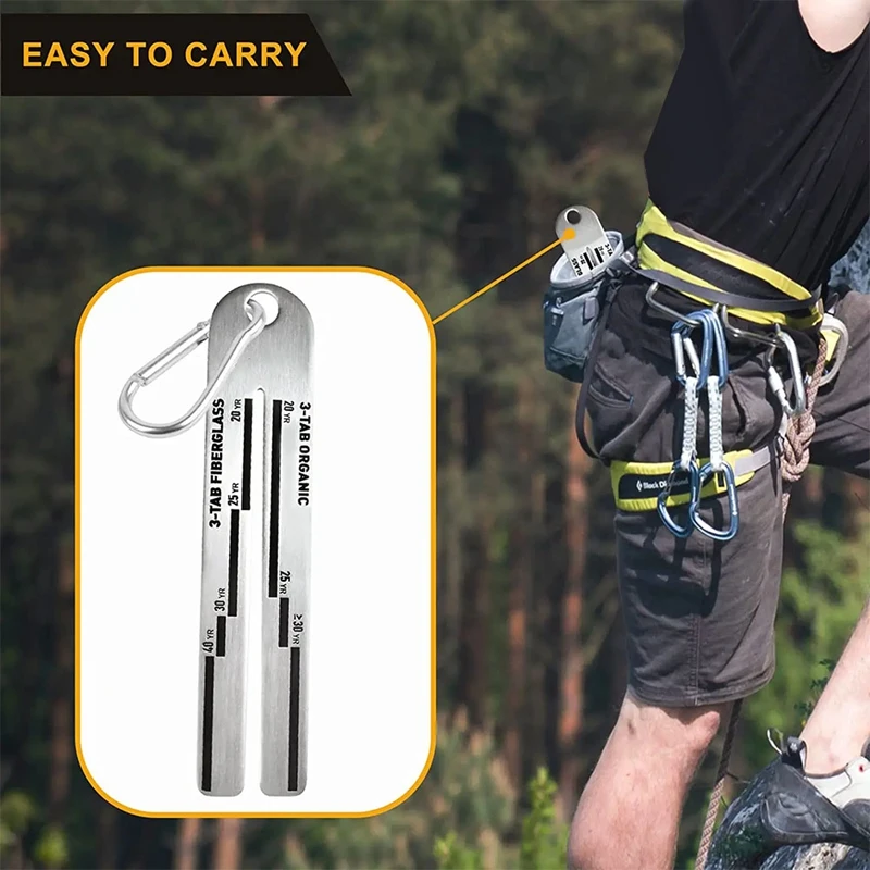 Шинковка 5X 4/09 шинковка с карабином инструмент для измерения кровельной черепицы