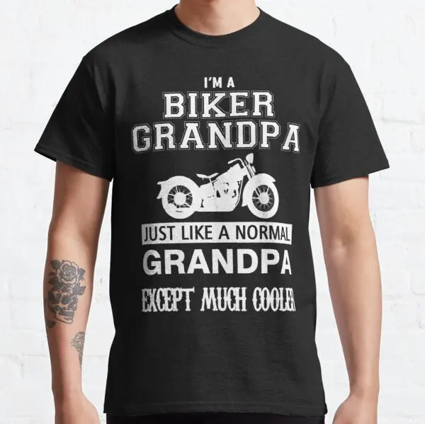

Grandpa t shirt for Harris Triumph KTM Daelim Haojue CCM Suzuki