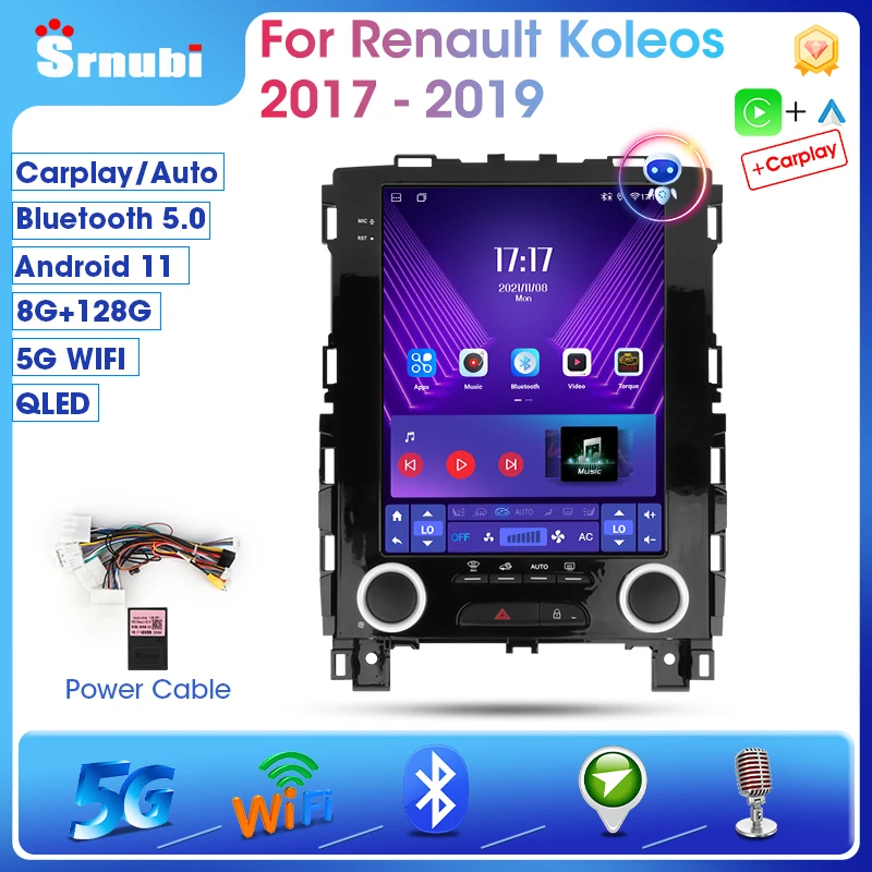 Srnubi Android 11 0 Автомагнитола для Renault Megane 4 Samsung Koleos &quotSM6" Talisman 2017-2019 2Din 4G Carplay 9 7" |