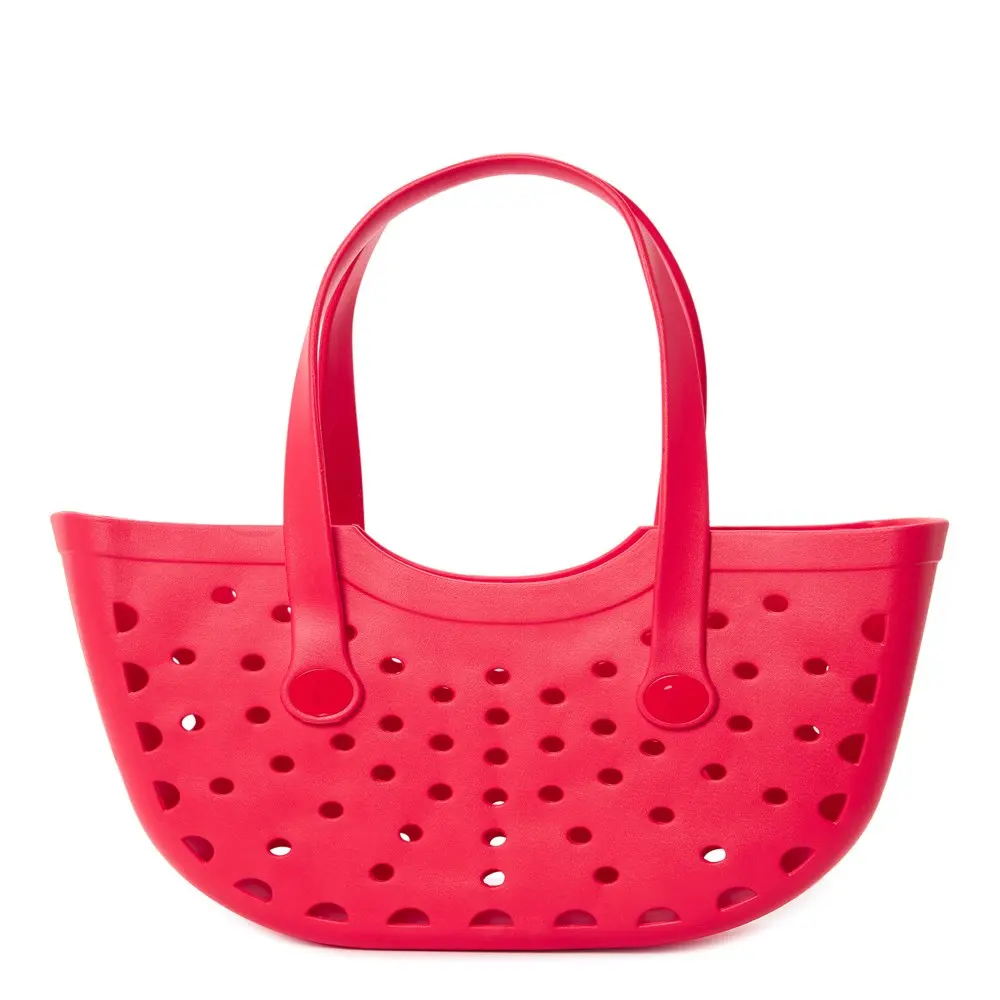 2023 NEW Women’s Molded Beach Tote Bag Red fast shipping