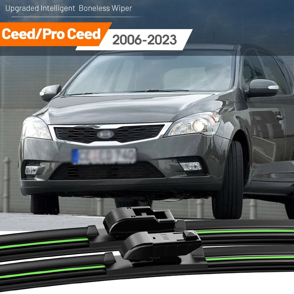 Щетки стеклоочистителя передние для Kia Ceed Pro 2006-2023 2010 2011 2016 2017 2019 2020 2 шт.