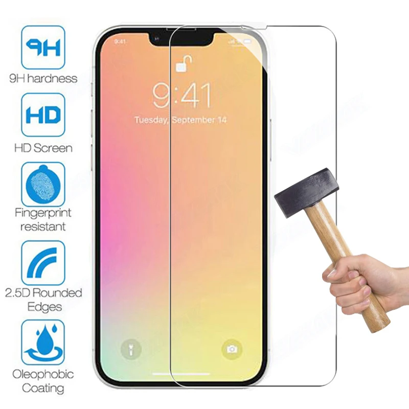 

11D Full Protective Glass For Apple iPhone 13 12 mini 11 Pro Max Tempered Screen Protector iPhone X XR XS Max Safety Glass Film