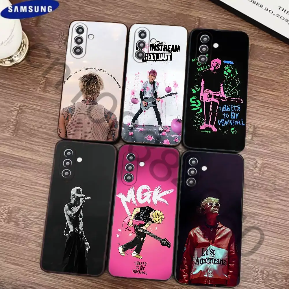 Фото Чехол MGK LOST A-AMERICANA для Samsung Galaxy S21 22 23 S24 25 26 Ultra Plus FE Lite, силиконовый бампер №1