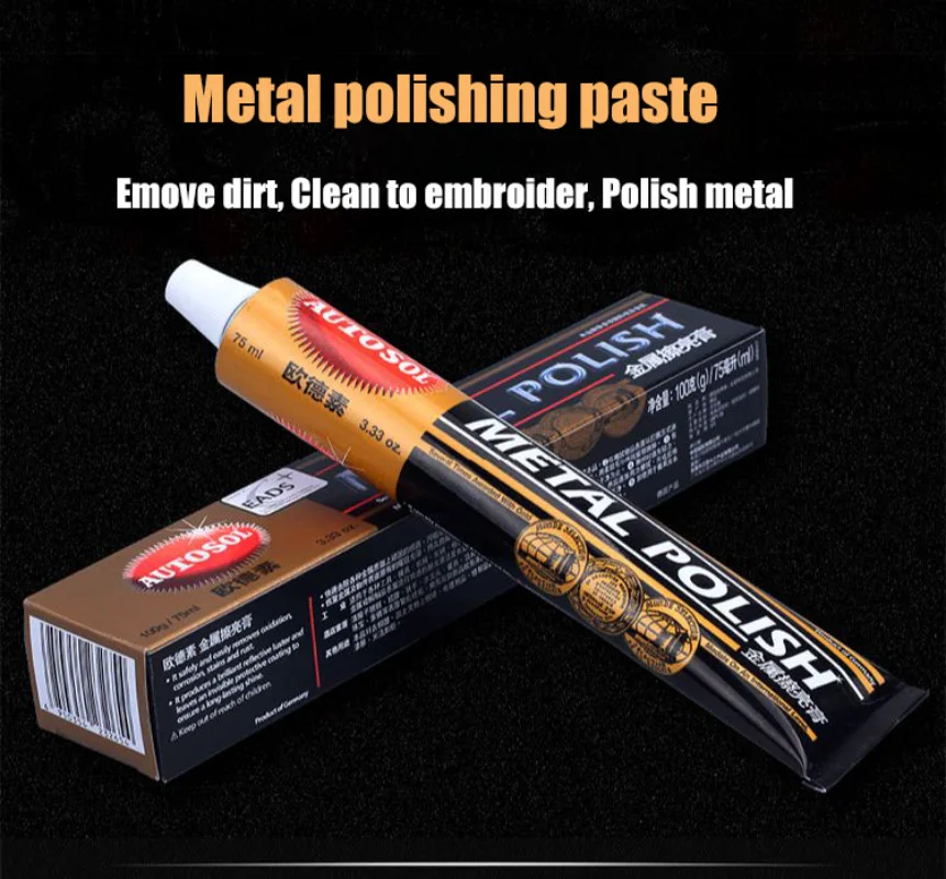 

Metal Polishing Paste, Copper Paste, Gold And Silver Jewelry Polishes, Hardware Watches, Deoxidation And Rust Removal 50g/100g