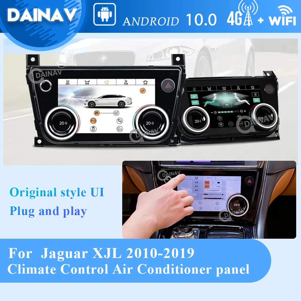

Android Car Radio AC Panel LCD Multimedia Player For Jaguar XJL 2010 2011 2012 2013 2014 2015 2016-2019 Air Conditioning board