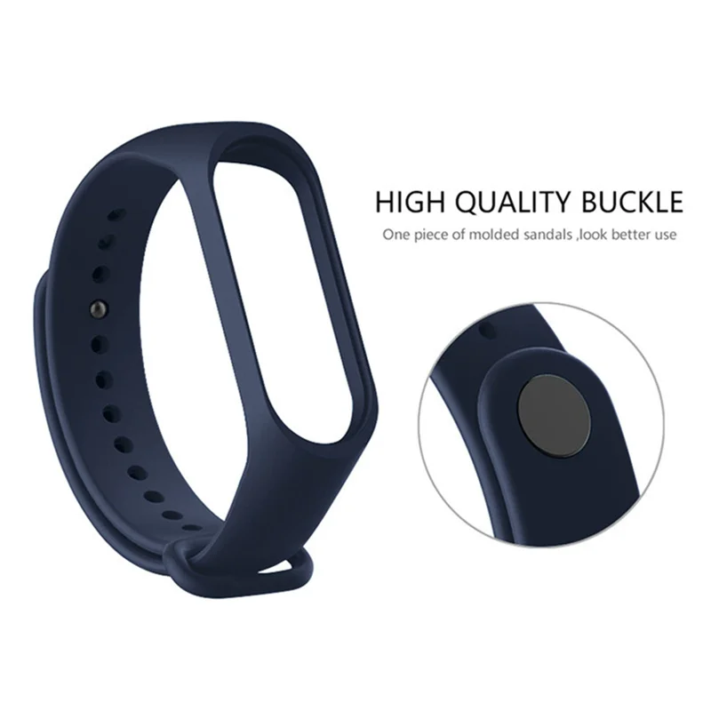 Strap For Xiaomi Mi Band 6 5 4 3 7 Bracelet MiBand 5 4 6 Sport Silicone Replacement Wristband Mi Band 7 Smartwatch Accessories