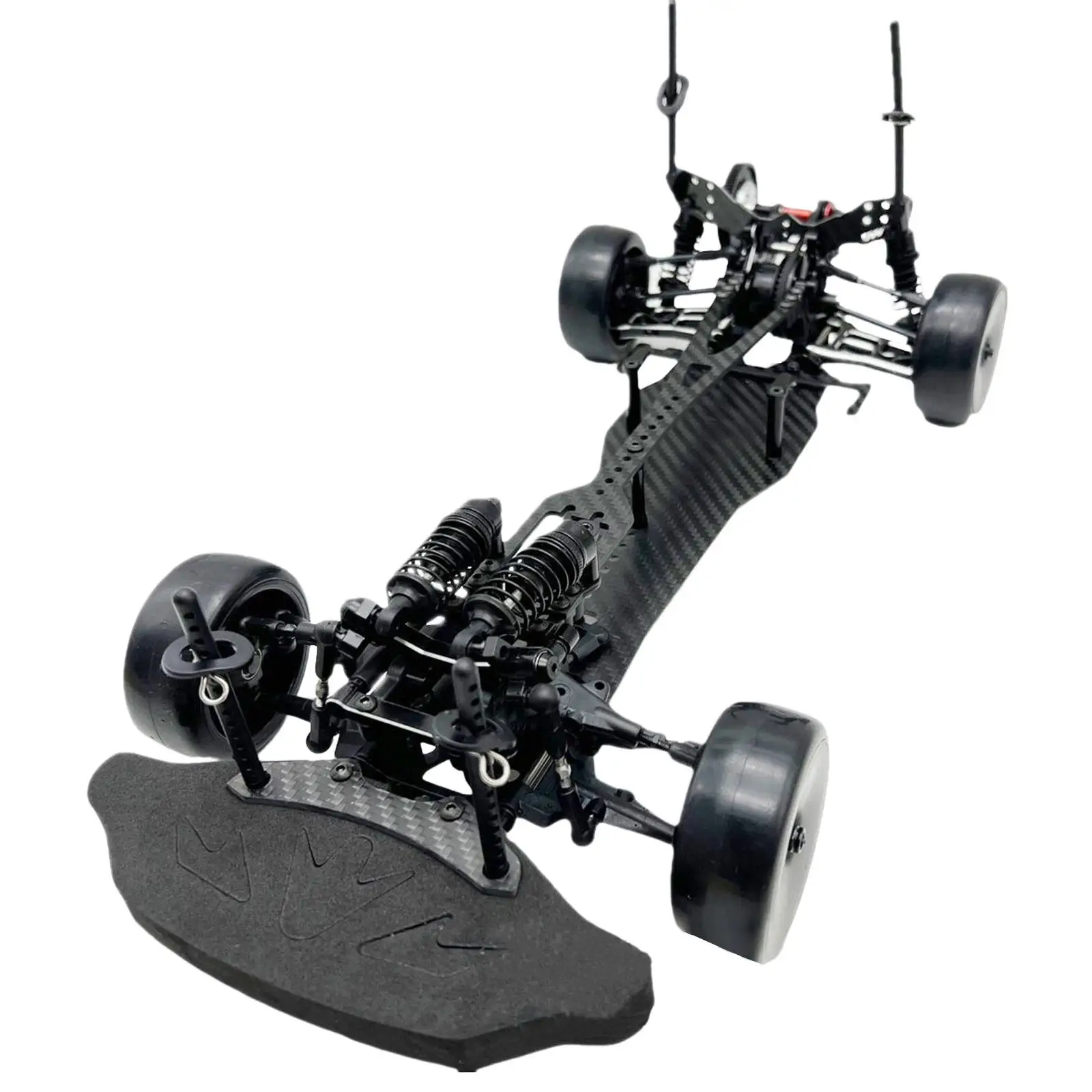 

1/10 RC Touring Car Chassis Frame Body Kits D5 Gear Ratio of 1:47 Adjustable