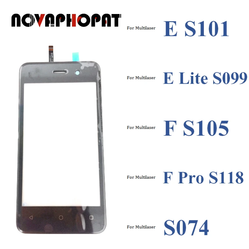 Черная сенсорная панель для Multilaser E S101 Lite S099 F S105 Pro S118 S074 сенсорный экран дигитайзер стекло сенсорный экран