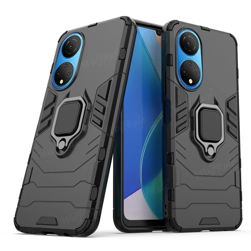 

Phone Case For Huawei Honor X7 Cover For Honor X7 Capas Shockproof Bumper Holder Magnetic Armor Case For Honor X7 X9 X8 Fundas