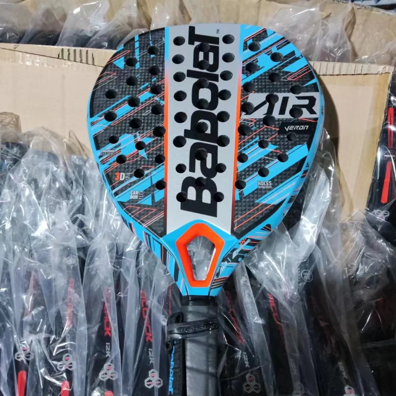 New Board Racket Outdoor Sports Tennis Racket Men's Carbon Fiber Racket Paddle Shot