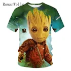 Детская футболка с 3D-принтом стражи Галактики грута