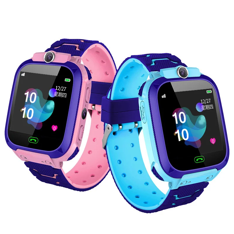 

Q12B Waterproof Smart Watch 1.44 Inch Voice Chat LBS Baby Kids Watch Children Digital Smartwatch for IOS Android Kids Toy Gifts