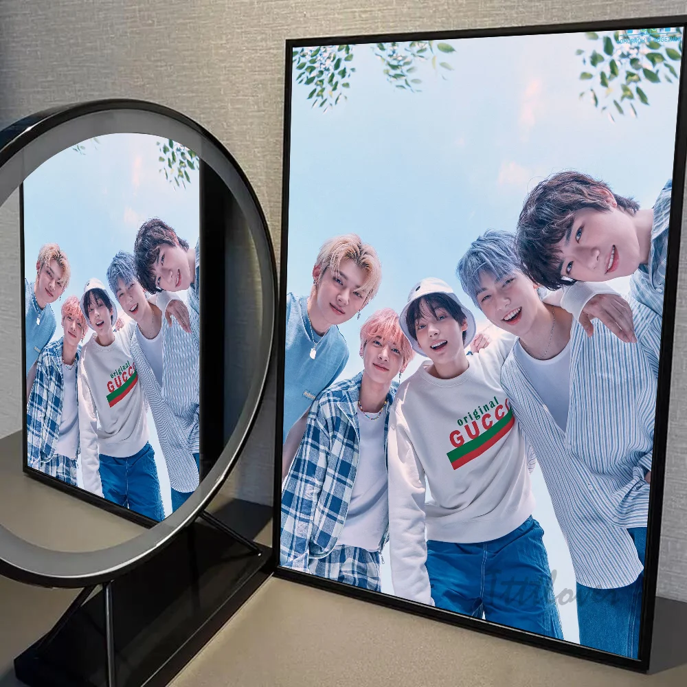 South Korean Boy Group T-TOMORROW X-X T-TOGETHER Poster Wall Art Home Decor Room Digital Painting Living Restaurant