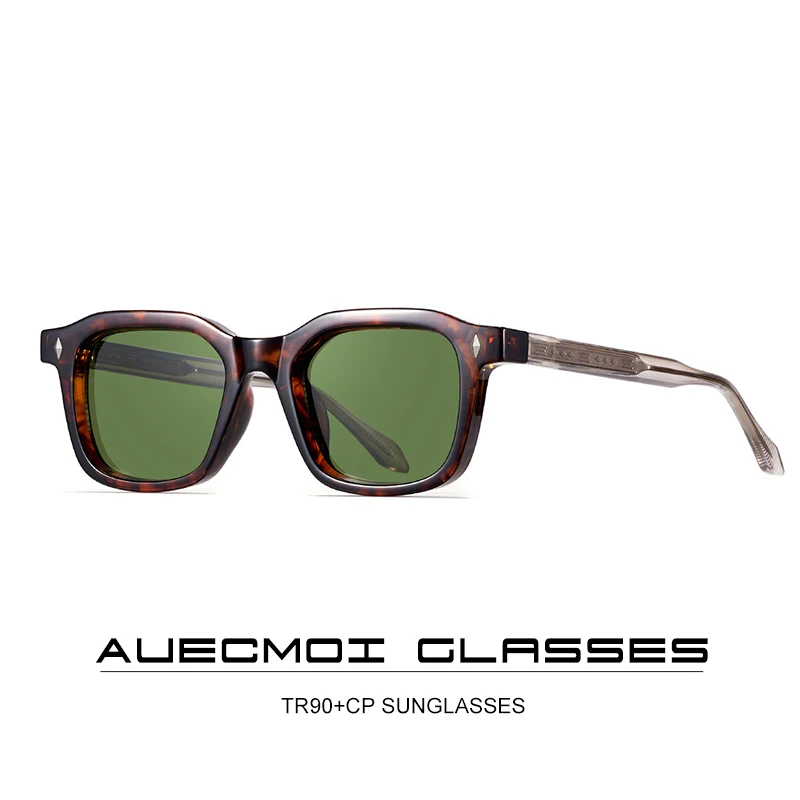 Классические брендовые дизайнерские квадратные солнцезащитные очки для женщин