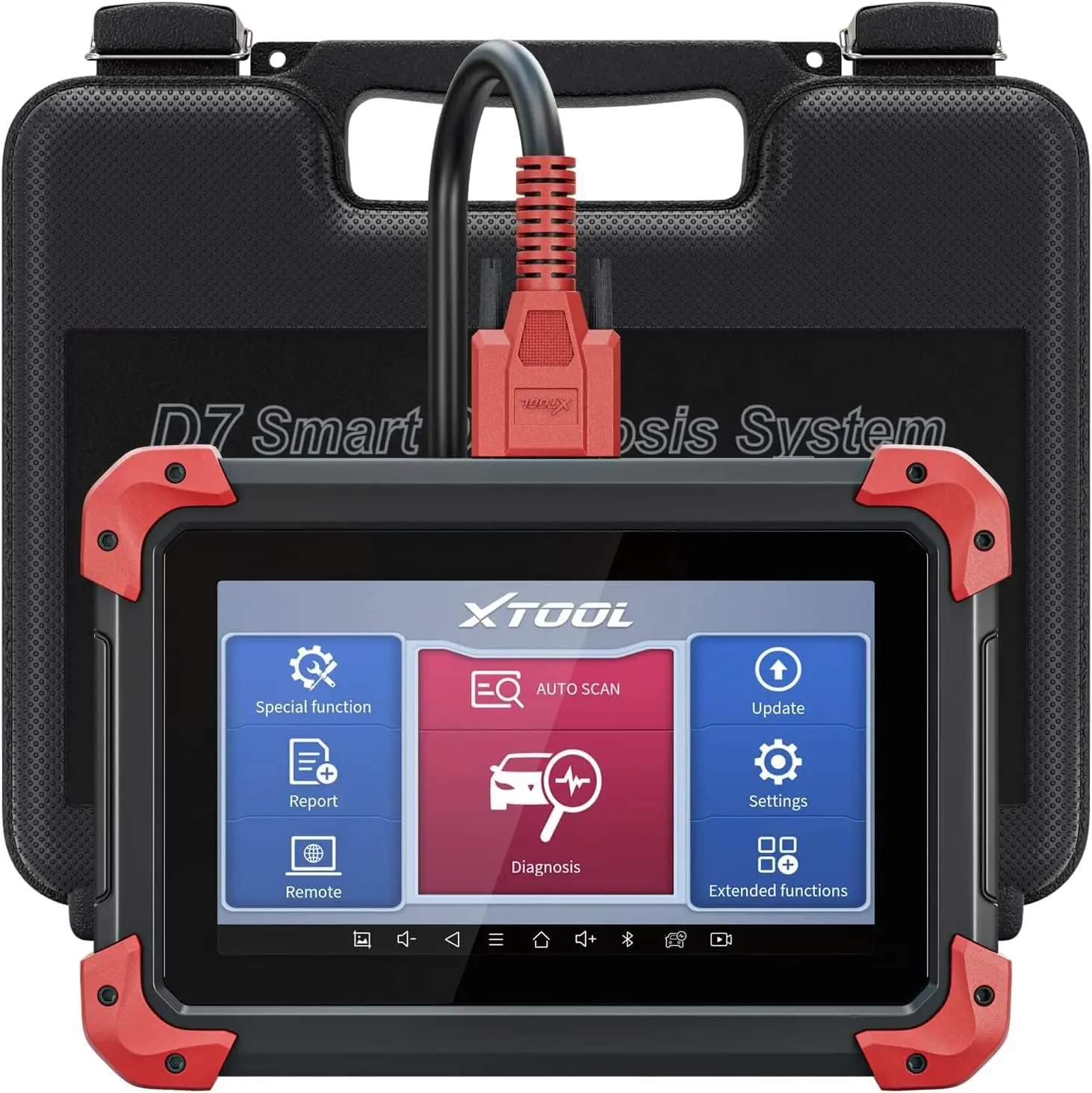 

D7 Automotive Diagnostic Tool with 3-Year Updates (Value of $300), 2023 Newest Bidirectional Scan Tool with ECU Coding, Full Sys