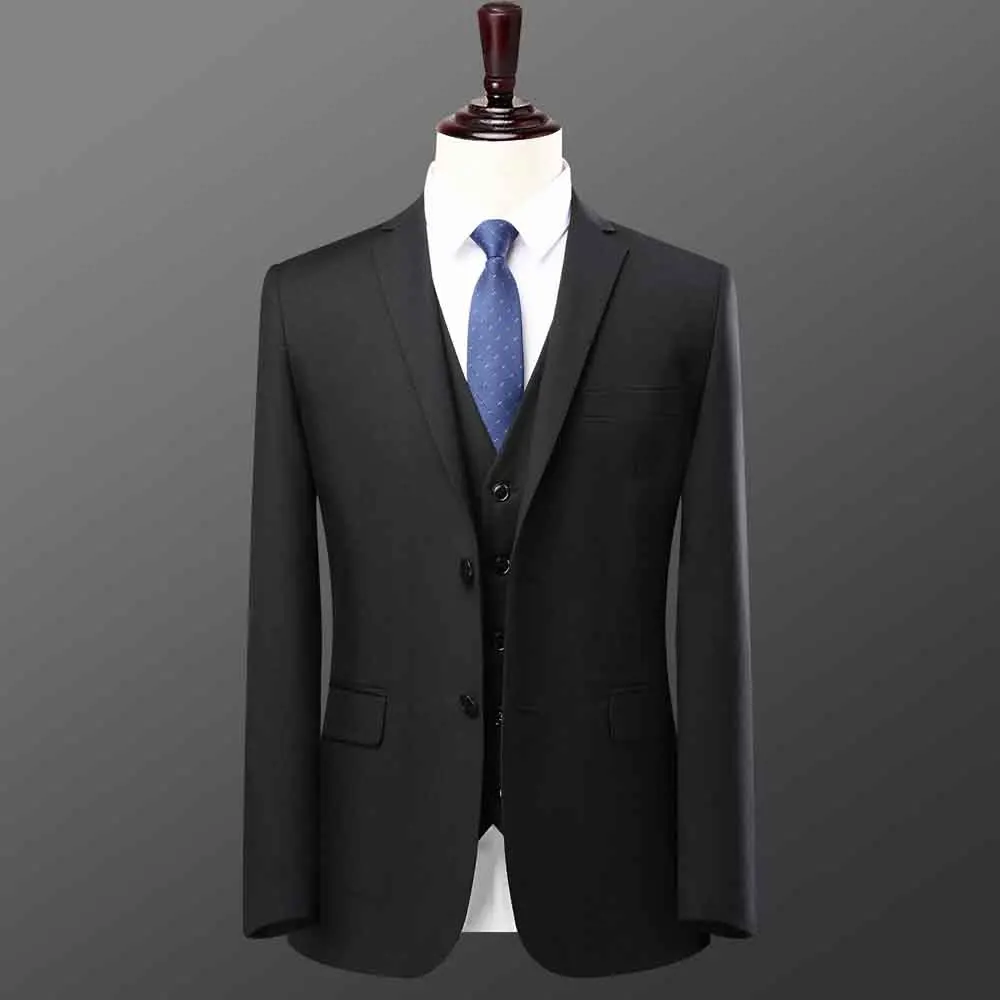 New Designer Casual Fashion Plain Smart Elegant Blazer Jacket Party Business Trendy Suit Coat Men's Clothes