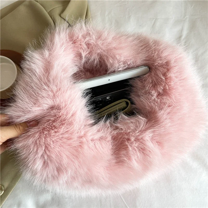 Новая дизайнерская сумка в форме полумесяца для женщин 2024 зимняя сумка-шоппер