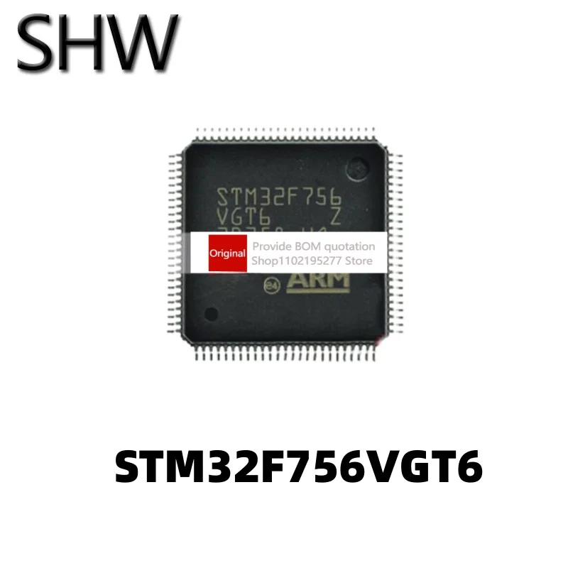 

1 шт. STM32F756VGT6 LQFP100