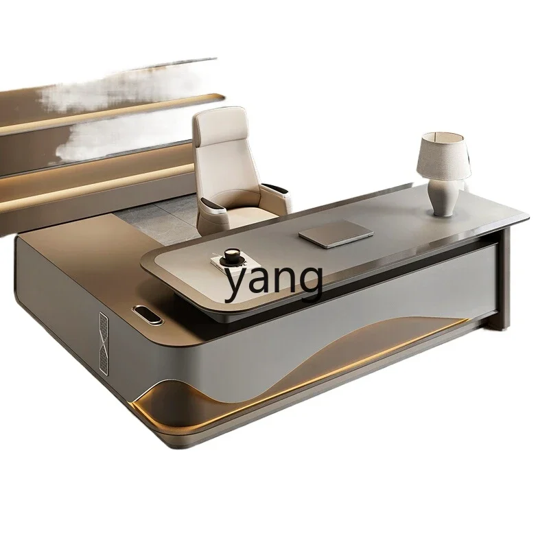 Lmm простой современный стол и стул комбинация президента элитный для менеджера