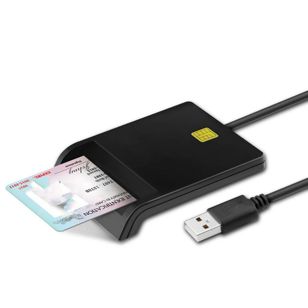 USB-считыватель смарт-карт для банковских карт IC/ID EMV Card Reader Высокое качество Windows 7 8