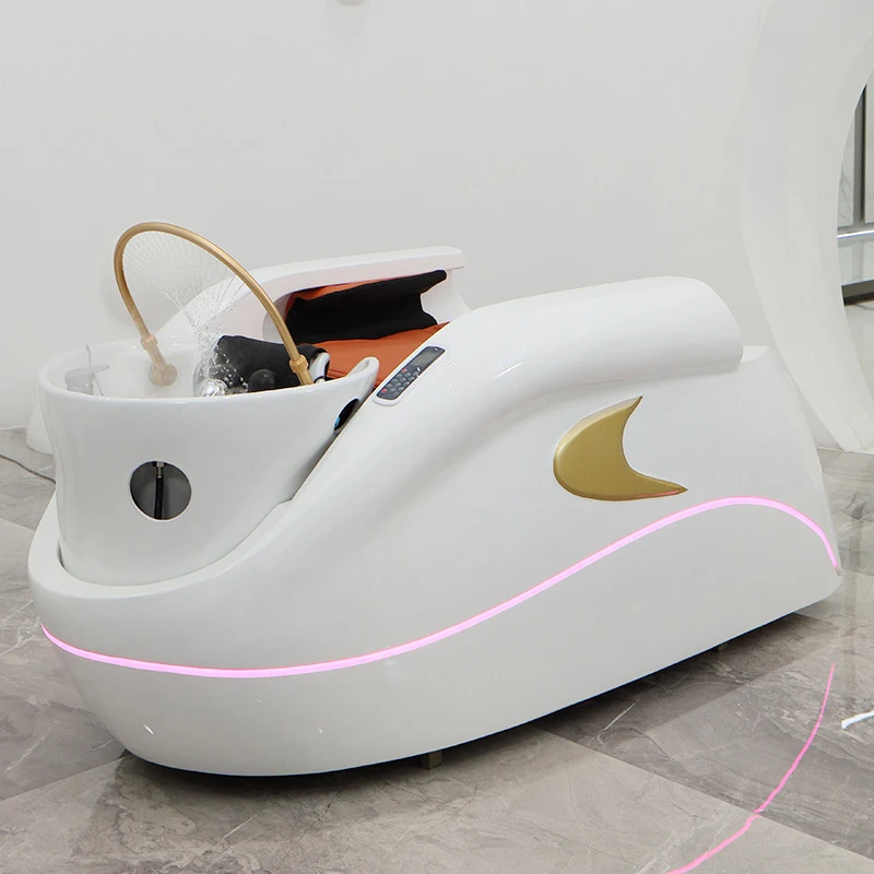 Роскошный шампунь кресло для парикмахерской электрический циркуляционный