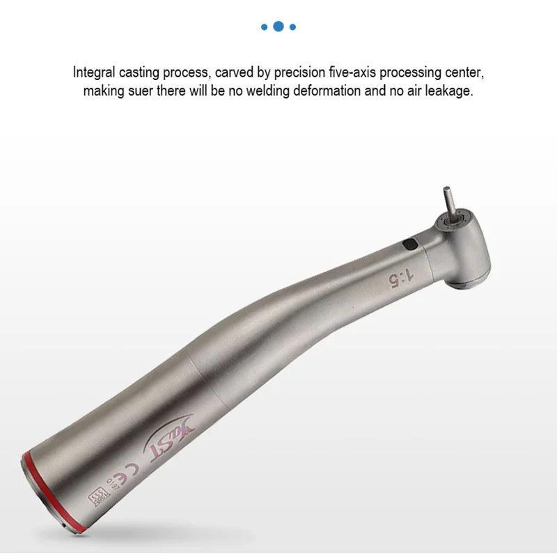 DENTAL NSK TI MAX X95L TYPE 1:5 LED FIBER Electric Handpiece Contra Angle