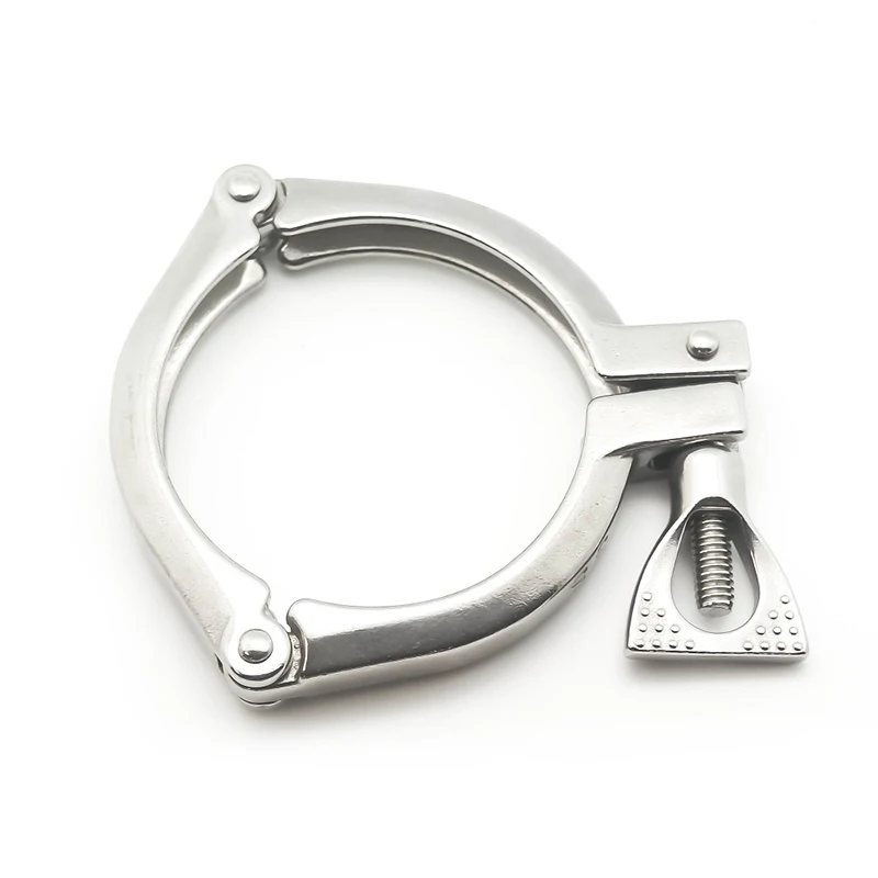 Сверхмощный зажим SS304 одноконтактный Tri Clover фитинг