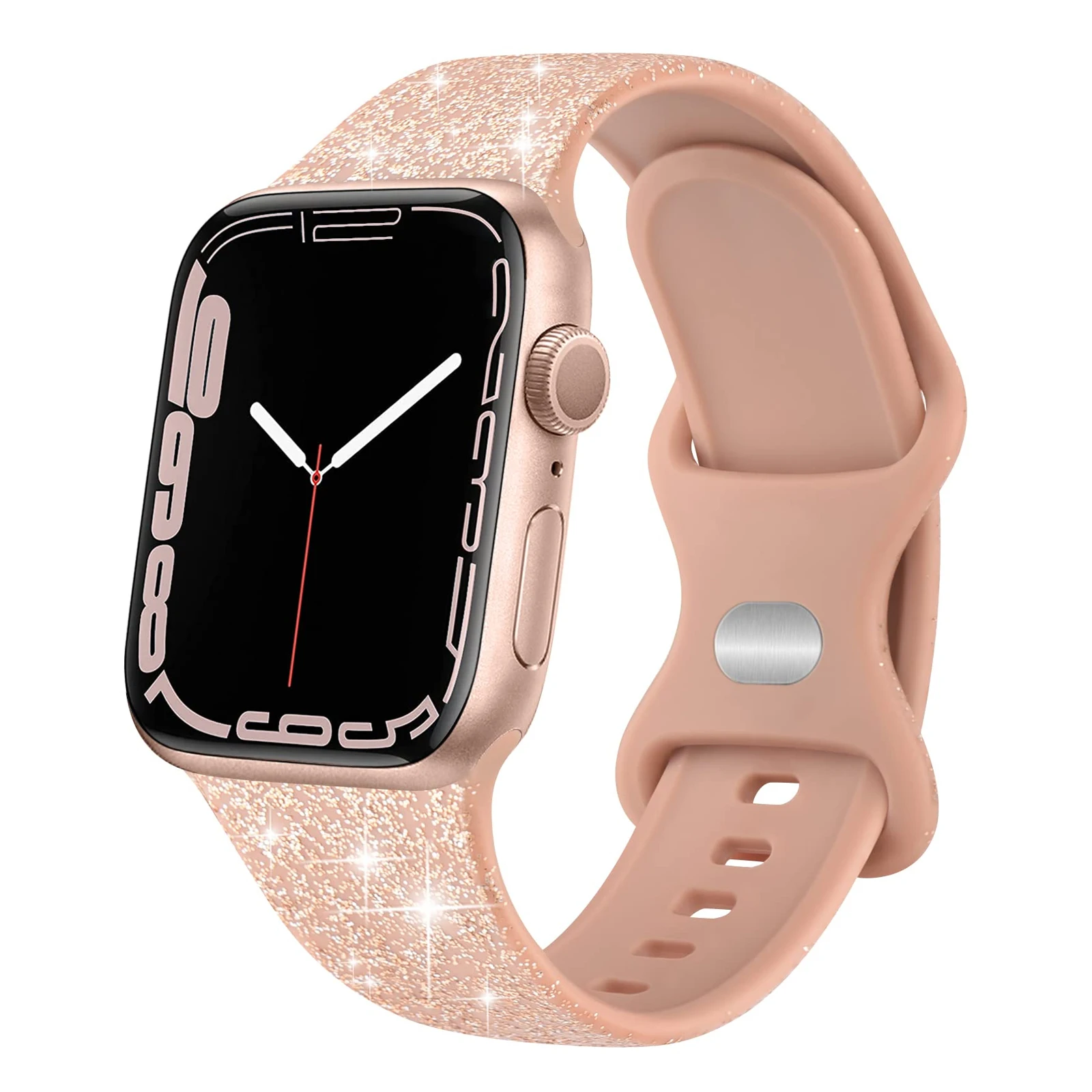 

Силиконовый ремешок для Apple Watch Series 7/8, браслет 44 мм 45 мм 41 мм 40 мм iwatch 6 SE 5 3 Correa, браслет для Apple Watch Ultra 49 мм
