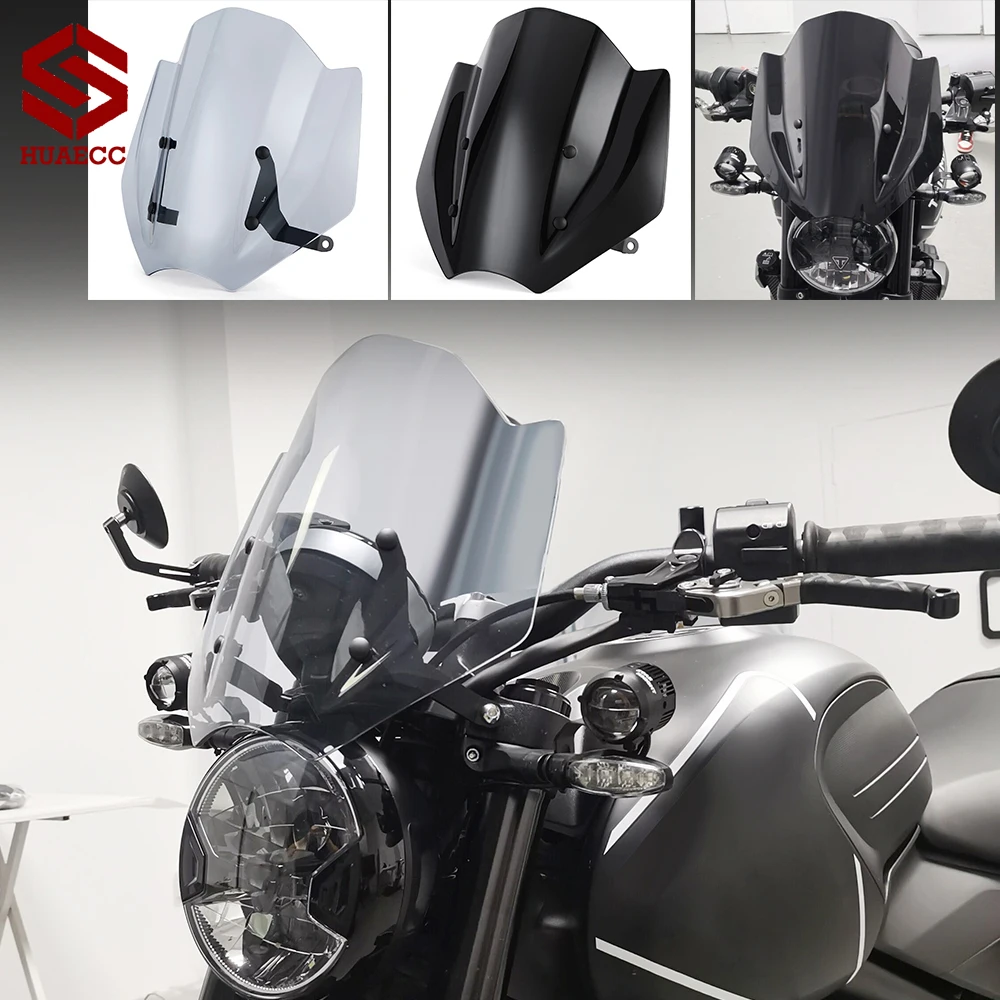 

Motorcycle Windshield Windscreen For Triumph Trident 660 2021 2022