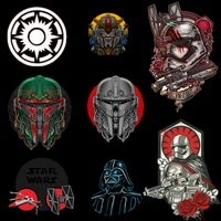 star wars mandalorianiron on patches for clothing thermo adhesive stickers on clothes diy t shirt iron on transfers custom patch