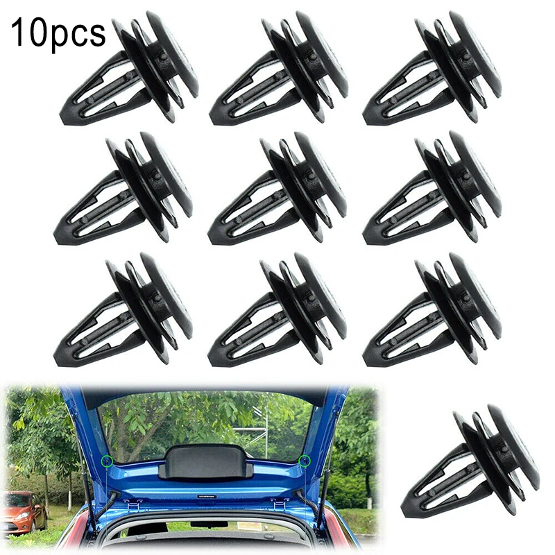 

10Pcs Cord Clips for MG ZS 2017-2021/for MG 3 2018-2021 High Quality Lightweight Durable Soft Plastic Cord Clips Accessories