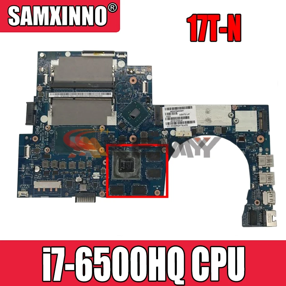 

ASW72 LA-C991P 832319-601 829068-601 для ноутбука HP Envy 17-R 17-N 17T-N 17T-N100, материнская плата для ноутбука, i7-6500HQ 950M, 4 Гб, графика