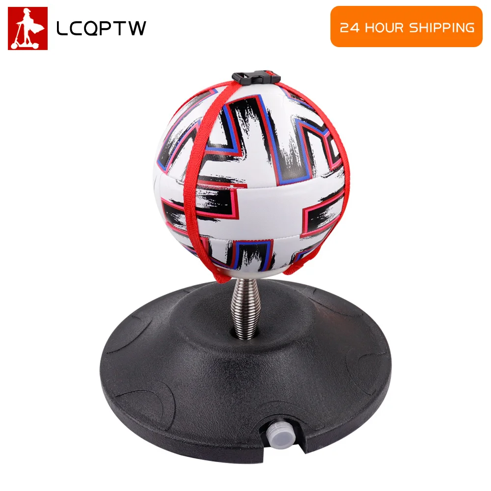 2023 Football Speed Trainer With Big Base Ball Training Equipment Soccer Kick WITH Ball Soccers Practice Coach Sports Assistance