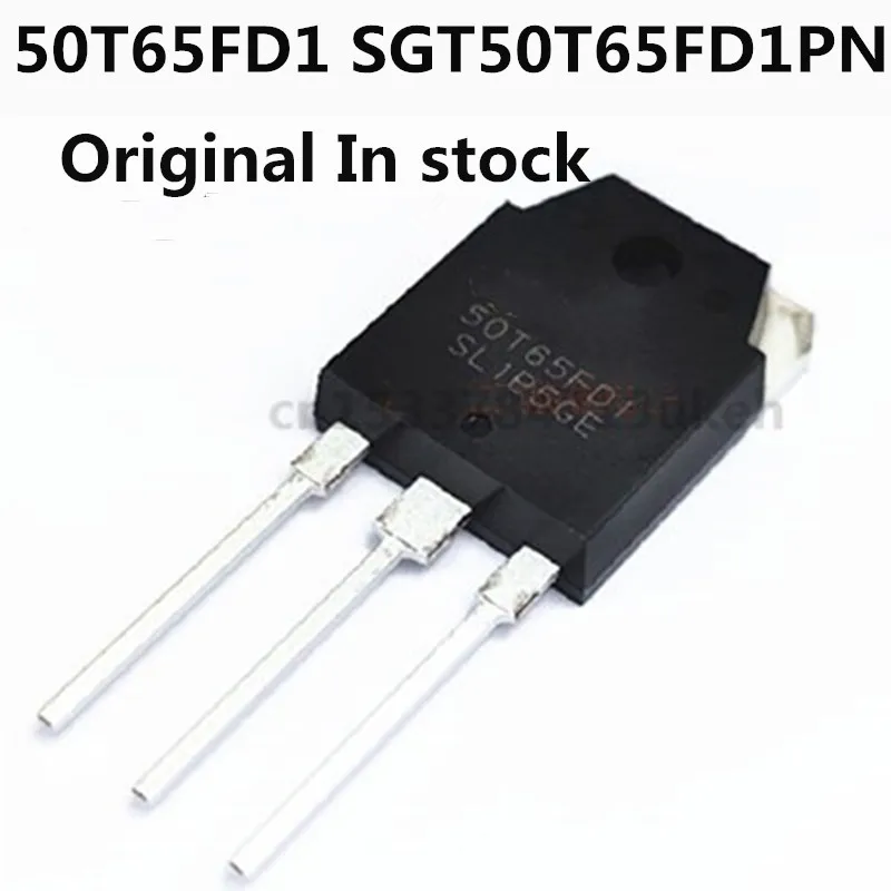 

Оригинальный 2 шт./50T65FD1 SGT50T65FD1PN IGBT 50A 650V TO-3P Новый