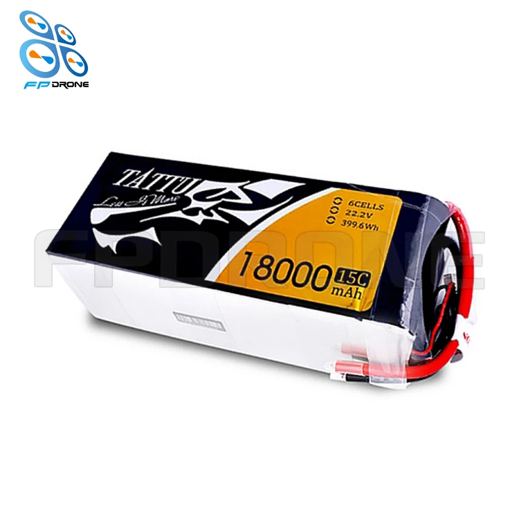 

Drone Battery for Agriculture Drone 18000mAh 15C 22.2V 6S1P TATTU