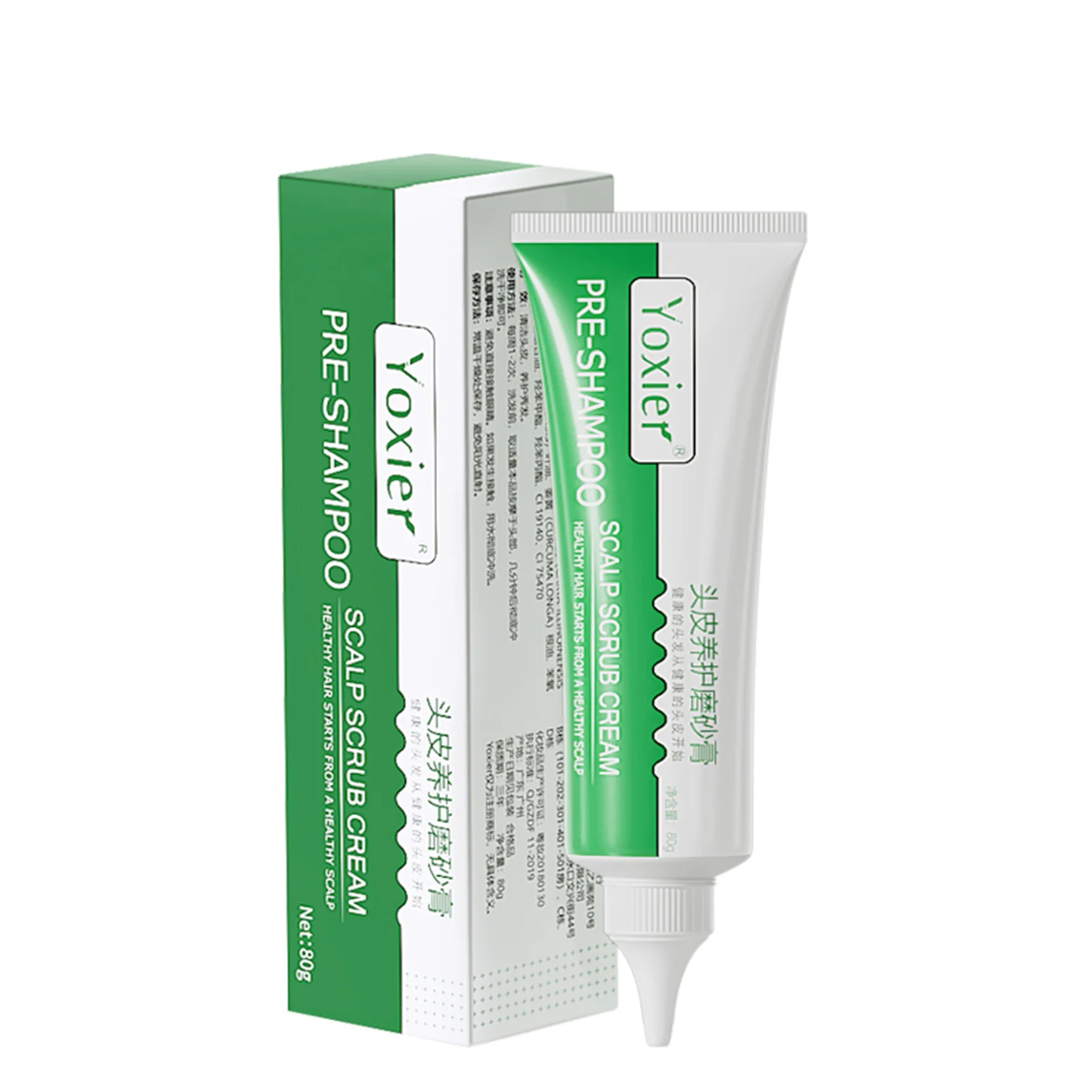 

Shine Gentle Scalp Scrub 80g Pre-Shampoo Scalp Scrub Hair Loss Hair Care For Scaly Flaky Irritated Hair Skin