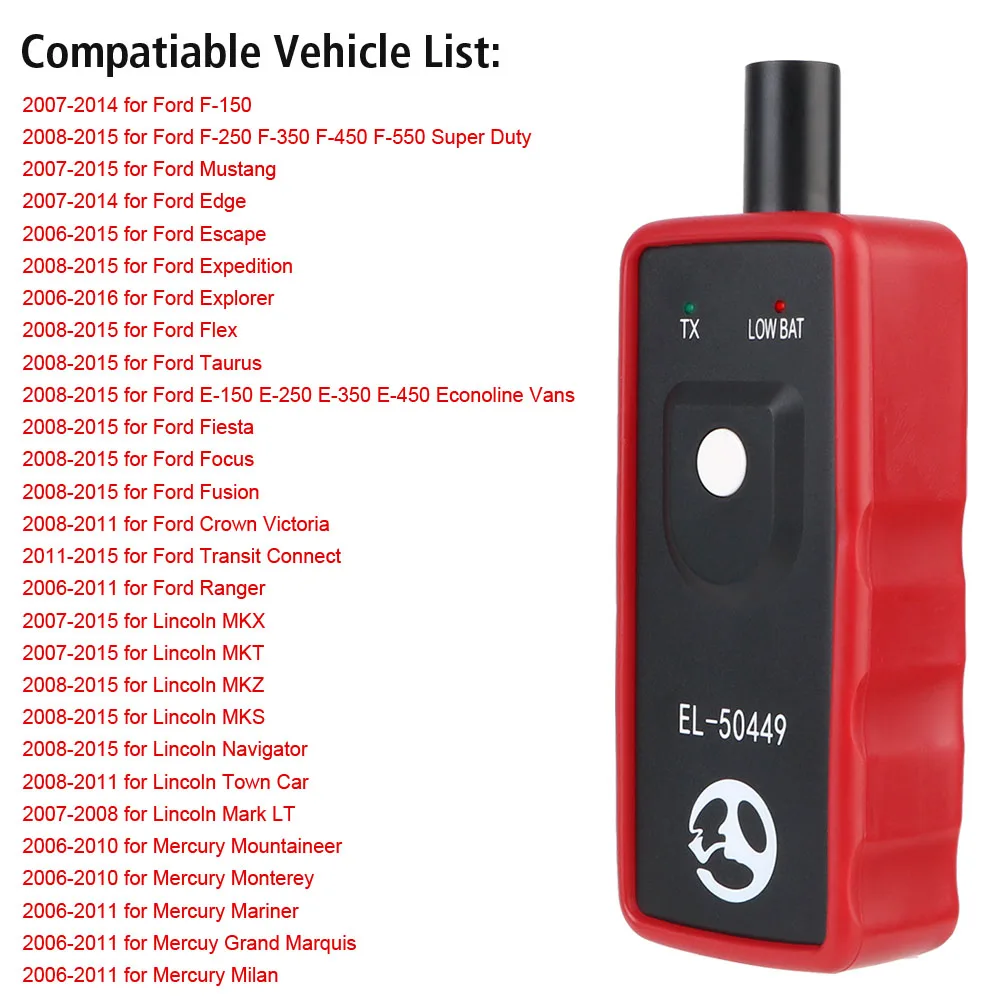 Аксессуары для автомобиля TH9OECT5 TPMS инструменты активации инструмент